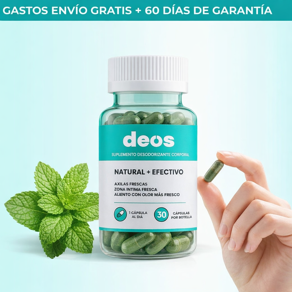 Desodorante Interno 🍃 DEOS 🍃 – La Nueva Forma de Sentirte Segura desde Adentro
