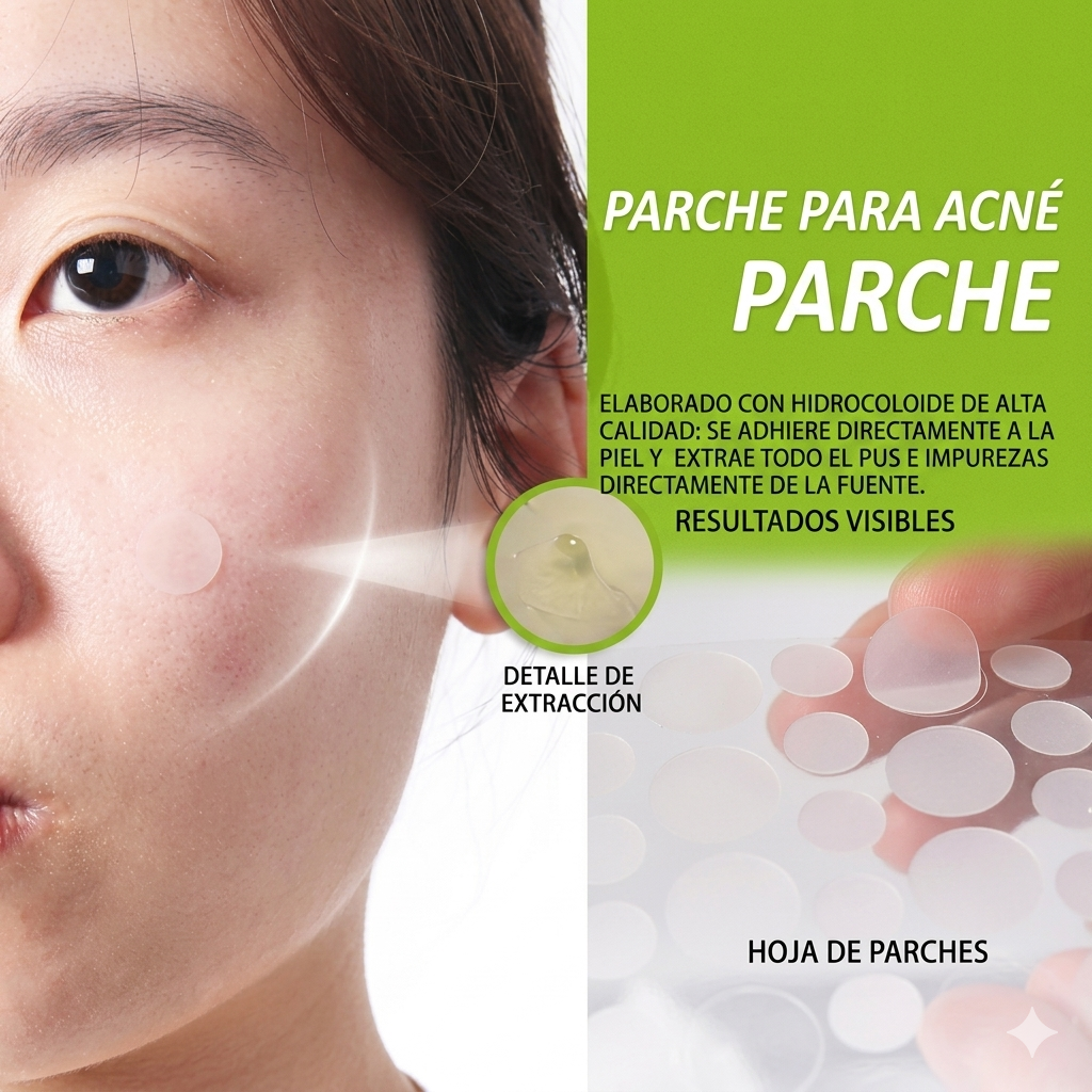 Parche para Acné (72pz) | hanel