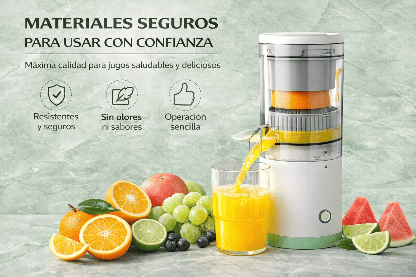 Exprimidor Portatil de Naranja Pro