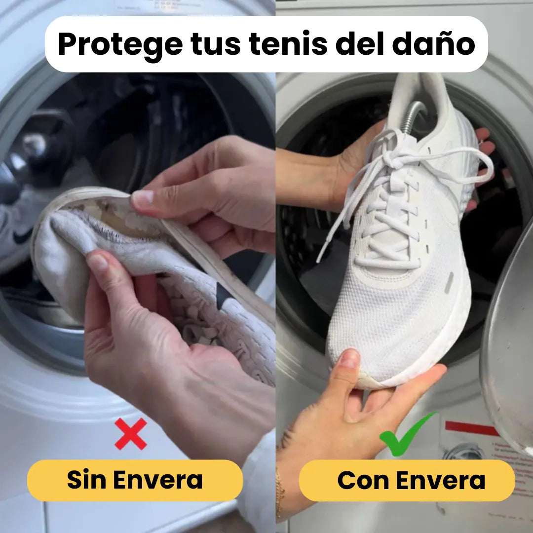Bolsa Protectora Para Lavar Zapatos