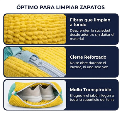 Bolsa Protectora Para Lavar Zapatos