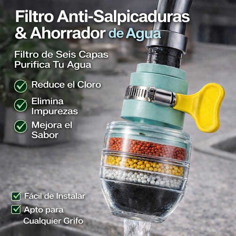 Mini Purificador de Agua para Filtros