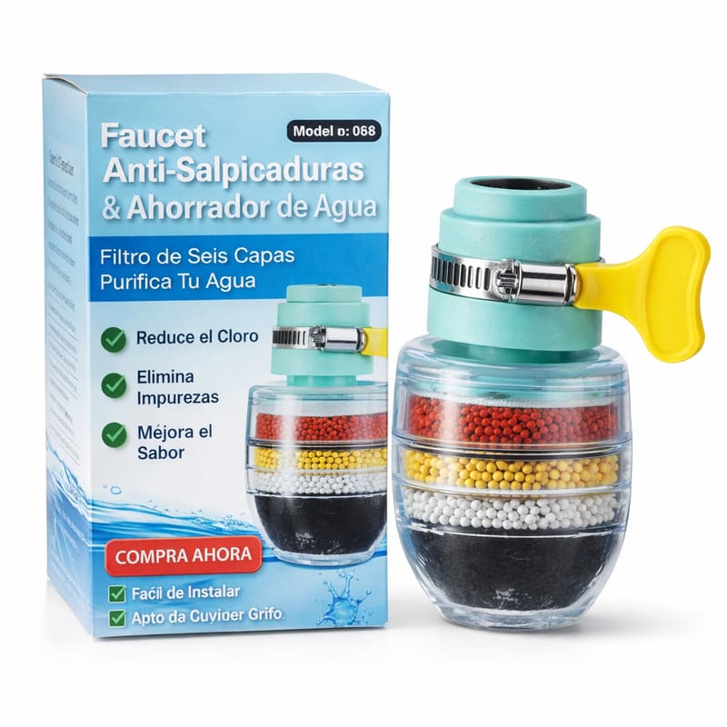 Mini Purificador de Agua para Filtros