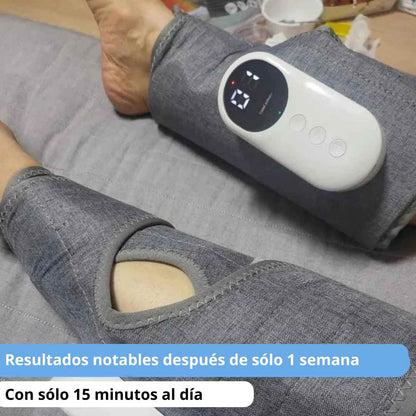 ALIVIOMAX | MASAJEADOR PARA PIERNAS CANSADAS CON TECNOLOGÍA DE COMPRESIÓN, AIRE Y CALOR®️