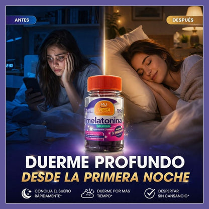 MELATONINA 100 CÁPSULAS DE GEL
