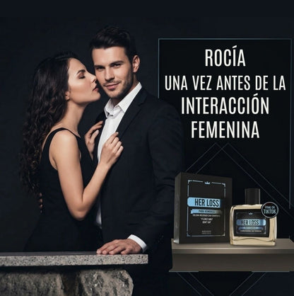 ¡Deja de ser Invisible! - "Her Loss®" Perfume con Feromonas para Hombres 💎