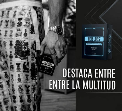 ¡Deja de ser Invisible! - "Her Loss®" Perfume con Feromonas para Hombres 💎