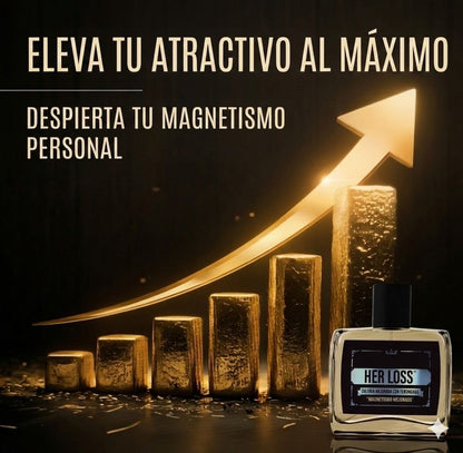¡Deja de ser Invisible! - "Her Loss®" Perfume con Feromonas para Hombres 💎