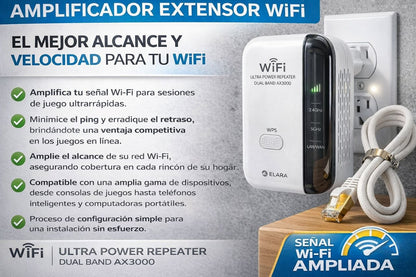 Amplificador extensor WIFI