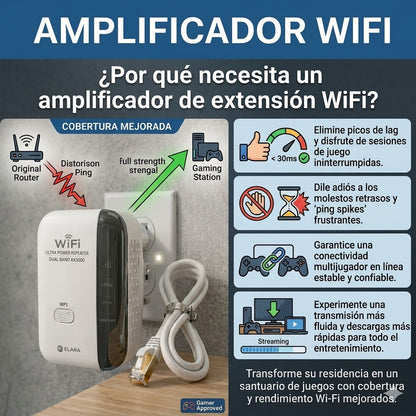 Amplificador extensor WIFI